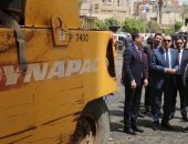 محافظ كفرالشيخ يتابع أعمال الرصف بشارع المبرة بفوه.. بطول 900 متر