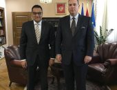 سفير مصر يلتقي بوزير خارجية جمهورية الجبل الأسود