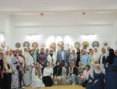رئيس جامعة كفر الشيخ يشيد بمعرض ” رحله قصقوصة قماش” لقسم التربية الفنية بكلية التربية النوعية بالجامعة