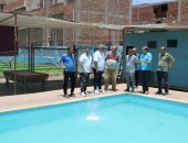 جوله تفقديه لوكيل وزارة الشباب والرياضه بالقليوبية لمتابعة المشروعات الاستثمارية بمركز شباب تصفا وكفر كردى