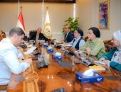 وزيرة البيئةعقب ادائها اليمين الدستورية أمام الرئيس السيسى  تتوجه لمقر الوزارة بالعاصمة الإدارية الجديدة