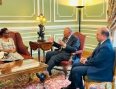 وزير الخارجية يستقبل رئيسة مجموعة الأزمات الدولية