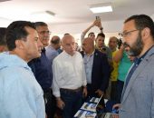 وزير الشباب  ومحافظ الجيزة يفتتحان ملتقي توظيف ومعرض  “ذوي الهمم” بنادي الترسانة