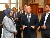 نائب رئيس مجلس الوزراء للتنمية الصناعية وزير النقل والصناعة  يزور المقر الرئيسي للهيئة العامة للتنمية الصناعية