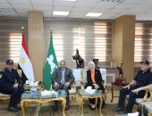 توافد المهنئين من وكلاء الوزارة ومديري المديريات ورؤساء الشركات والهيئات وأعضاء مجلسي النواب والشيوخ لتقديم التهنئة لمحافظ الشرقية بتولي مهام منصبه الجديد