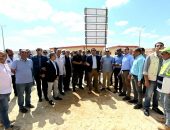 وزير الإسكان يتفقد الموقف التنفيذى لوحدات المبادرة الرئاسية “سكن لكل المصريين” بمدينة برج العرب الجديدة