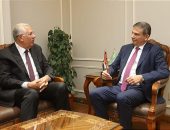 وزير الزراعة يستقبل السيد القصير بمقر الوزارة في العاصمة الإدارية الجديدة