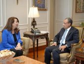وزير الخارجية والهجرة وشئون المصريين بالخارج يستقبل السيدة غادة والي المديرة التنفيذية لمكتب الأمم المتحدة المعني بالمخدرات والجريمة