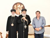 قداسة البابا يستقبل نيافة الأنبا بيمن