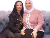 وزيرة التضامن الاجتماعي تستقبل السيدة نيفين القباج بمقر الوزارة في العاصمة الإدارية الجديدة