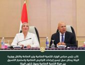 نائب رئيس مجلس الوزراء للتنمية الصناعية وزير الصناعة والنقل ووزيرة البيئة يبحثان سبل تيسير إجراءات التراخيص الصناعية واستمرار التنسيق بين هيئة التنمية الصناعية وجهاز شئون البيئة