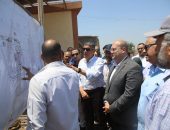 محافظ الجيزة : توسعات لمحطة معالجة الصرف الصحي بقرية ام دينار بمركز منشأة القناطر  لتصل الي ٢٠ الف م٣ يومياً