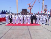 القوات البحرية تستقبل رئيس أركان القوات البحرية الفرنسية بنطاق الأسطول الشمالى …