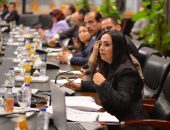 وزيرة التضامن الاجتماعي خلال مشاركتها في اجتماع اللجنة الخاصة بمناقشة برنامج الحكومة بمجلس النواب