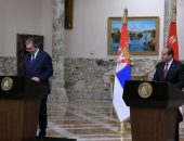 كلمة السيد الرئيس/ عبد الفتاح السيسي خلال المؤتمر الصحفي مع رئيس جمهورية صربيا “ألكسندر فوتشيتش”