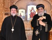 قداسة البابا يستقبل النائب البطريركي لشؤون الرهبان بالكنيسة السريانية