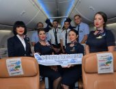 وزيرا الطيران المدني والخارجية والهجرة وشئون المصريين بالخارج يتوجهان إلى جيبوتي ومقديشو على أولى رحلات الشركة الوطنية مصر للطيران