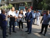 محافظ الجيزة : تطوير ورفع كفاءة ميدان عثمان بن عفان بالدقي