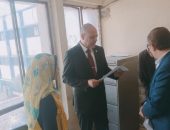 وزير العمل يقوم بزيارة مفاجأة في مديرية عمل الجيزة ..