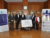 رئيس جامعة كفر الشيخ يكرم الفرق الفائزة في ختام مسابقة أولمبياد الشركات الناشئة