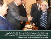 د. ياسمين فؤاد: ٦ برامج فرعية فيما يخص محور البيئة بالبرنامج تستهدف التصدي لآثار ظاهرة تغير المناخ والتكيف معه، والحد من التلوث، وتنمية واستدامة الموارد الطبيعية