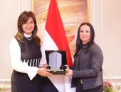 وزيرة التضامن الاجتماعي تستقبل رئيس الأمانة الفنية للتحالف الوطني للعمل الأهلي التنموي