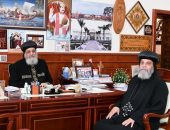 قداسة البابا يستقبل نيافة الأنبا بيشوي