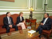 وزير الخارجية يستقبل مستشارة الرئيس الفرنسي للشرق الأوسط