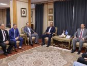 محافظ دمياط يستقبل نقيب المحامين ووفد النقابة لتلقى التهنئة بمناسبة توليه مهام منصبه