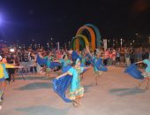 تنورة وفلكلور سكندري وسيرك  في انطلاق مشاركة وزارة الثقافة بمهرجان “العالم علمين” بالتعاون مع المتحدة للخدمات الإعلامية ووسط حضور جماهيري غفير