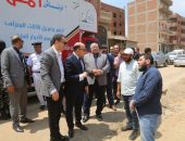محافظ كفرالشيخ يتفقد أعمال توسعة ورفع كفاءة طريق “أبوعمر – القطاع الأوسط” دائرى عاصمة المحافظة