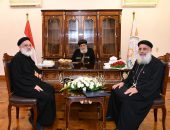 قداسة البابا يلتقي مسؤول الأمانة العامة للمستشفيات القبطية بالإسكندرية