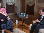 الدكتور مصطفى مدبولي،يلتقي برئيس مجلس الوزراء، السفير/ صالح بن عيد الحصيني، سفير المملكة العربية السعودية لدى مصر، في مستهل عمله بالقاهرة.
