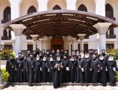قداسة البابا يلتقي مجمع كهنة إيبارشية “ديرمواس”