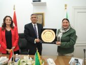 محافظ الجيزة يلتقي بأعضاء الاتحاد الإقليمي للجمعيات والمؤسسات الأهلية