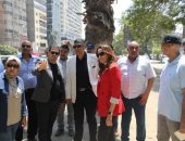 محافظ الجيزة يتابع نسب التنفيذ في أعمال تطوير شارع جامعة الدول العربية