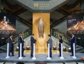 افتتاح معرض “قمة الهرم: حضارة مصر القديمة” بمتحف شنغهاي القومي بالصين
