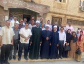 رئيس الإدارة المركزية لشؤون التعليم على رأس قافلة لمتابعة أعمال مركز تصحيح الشهادة الثانوية الأزهرية بكفر الشيخ