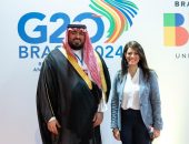 الدكتورة رانيا المشاط وزيرة التخطيط والتنمية الاقتصادية والتعاون الدولي تبحث سُبُل تعزيز العلاقات المشتركة مع وزير الاقتصاد والتخطيط السعودي