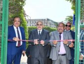 د. الخشت يفتتح أحدث عمليات التجديدات بالمدن الجامعية للطلبة والطالبات وتطوير صالتي اللياقة البدنية والجيمانزيوم والملعب الخماسي لكرة القدم