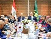 وزير التربية والتعليم ومحافظ القليوبية يعقدان لقاءً مع قيادات التربية والتعليم بالمحافظة لاستعراض أهم القضايا والتحديات التى تواجه منظومة التعليم في المحافظة