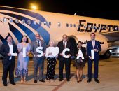 إعادة تدشين خط الطيران المباشر ما بين القاهرة ولشبونة