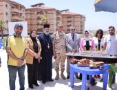 نائب محافظ دمياط تشارك بفاعليات ختام المعرض الثامن لمنتجات الأشخاص ذوي الإعاقة بنادي ضباط القوات المسلحة برأس البر بمشاركة ٢٣ عارض