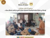 وزارة العمل : توعية فى مجال السلامة والصحة المهنية بمركز حضري بئر العبد بشمال سيناء ..