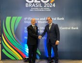 وزير المالية.. فى لقائه مع نظيره التركى على هامش اجتماعات «مجموعة العشرين»