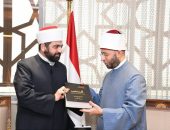 وزير الأوقاف يستقبل سماحة مفتي عام المملكة الأردنية الهاشمية