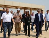أول جولة ميدانية لها بالمحافظات عقب توليها المسئولية .. أجرت الدكتورة منال عوض وزيرة التنمية المحلية ، زيارة تفقدية لمحافظة الجيزة