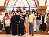 قداسة البابا يلتقي شباب من إيبارشيتي نورث كارولينا وأيرلندا