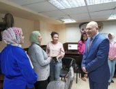 النعماني يتفقد مبادرة سفراء التكنولوجيا بجامعة سوهاج ويثمن دور حياه كريمة ووزارة الإتصالات في إعداد كوادر شبابية في مجال التكنولوجيا