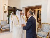 وزير الخارجية والهجرة وشئون المصريين بالخارج يعقد جلسة مباحثات مع وزير الخارجية القطري
